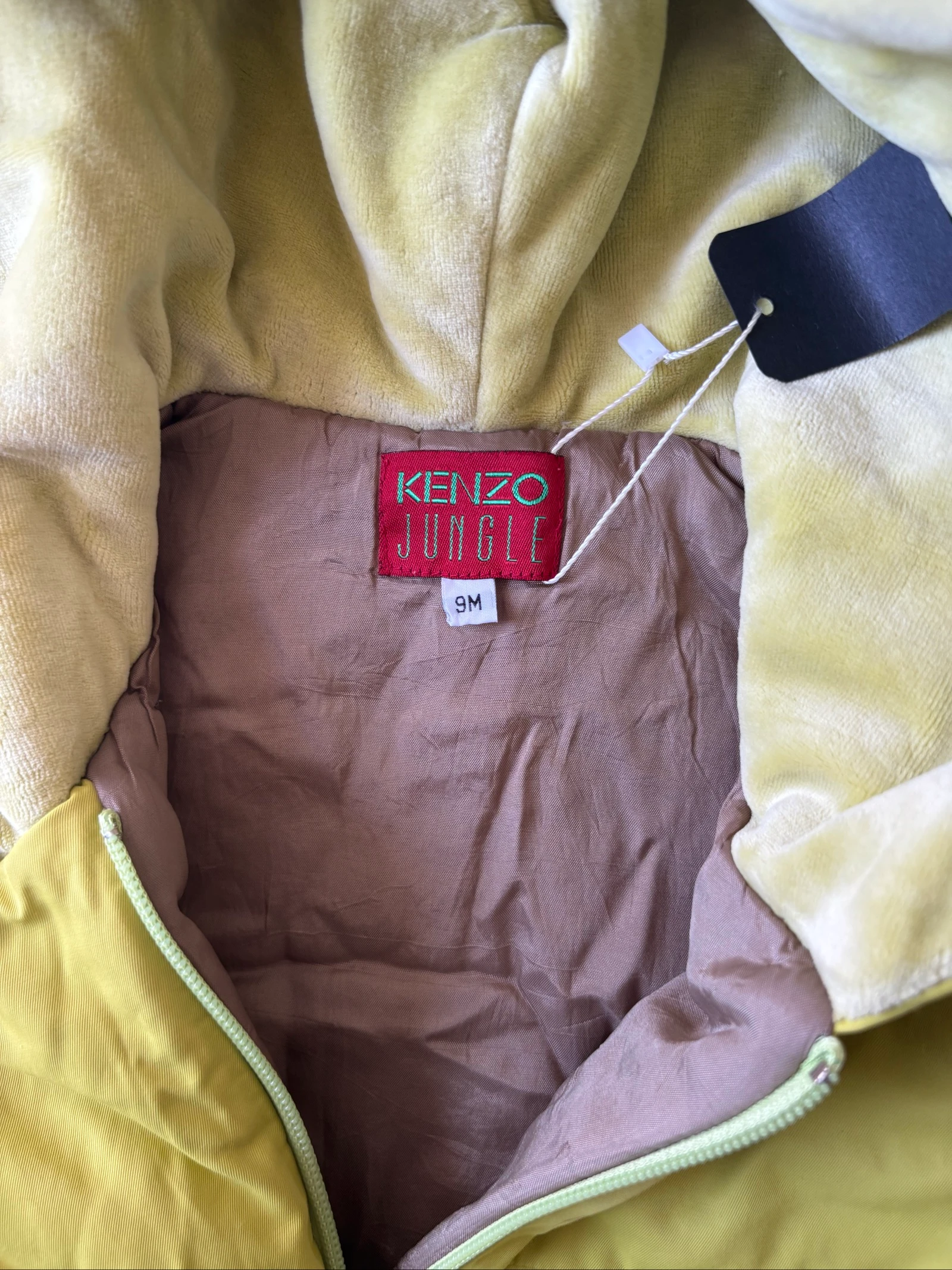 154/ Casaco verde unissex - Kenzo Jungle - 9 meses – photo 2